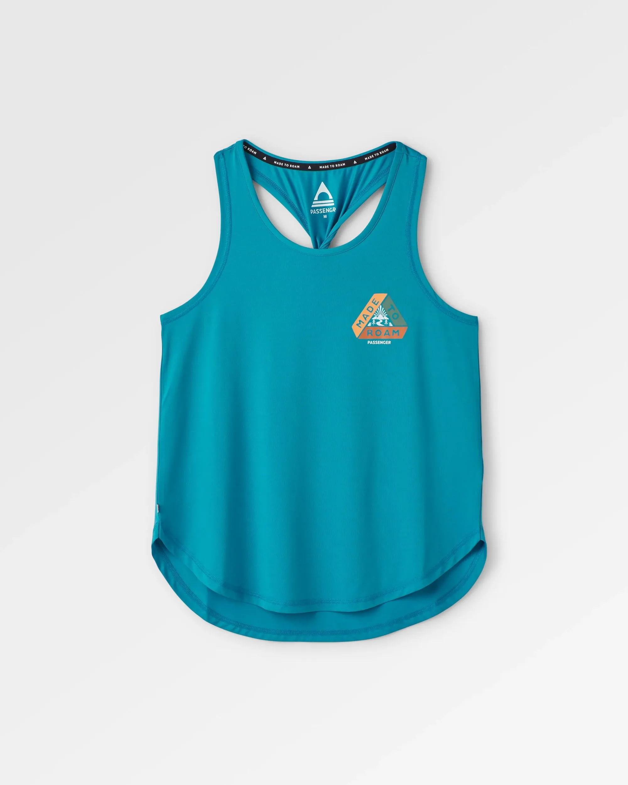 Twist Recycled Active Vest - Blue Pool
