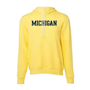 UGP Block Michigan Sponge Fleece Hoodie - Yellow
