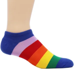 Ultimate Rainbow No-Show Performance Socks