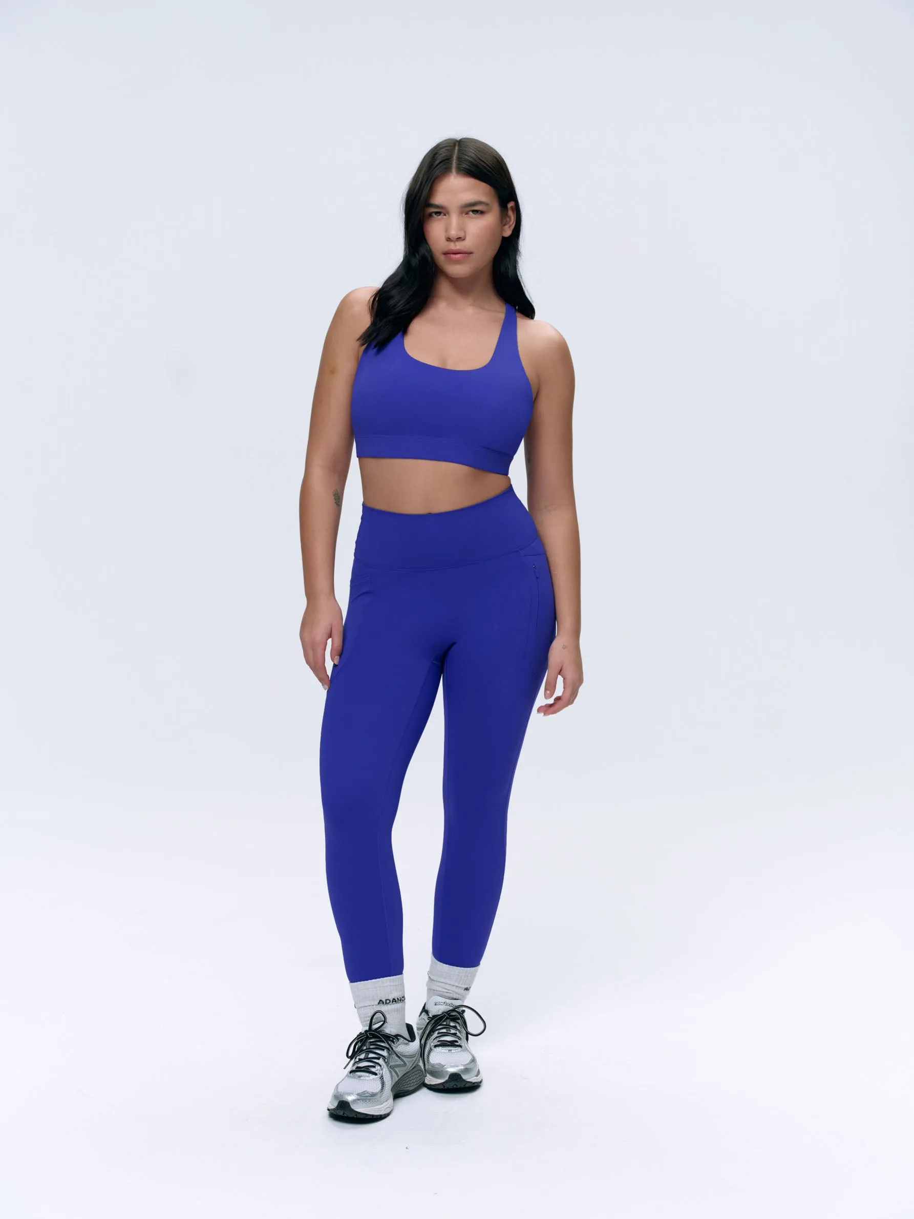 Ultimate Strappy Sports Bra - Cobalt Blue