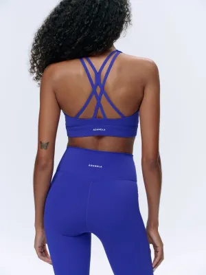 Ultimate Strappy Sports Bra - Cobalt Blue