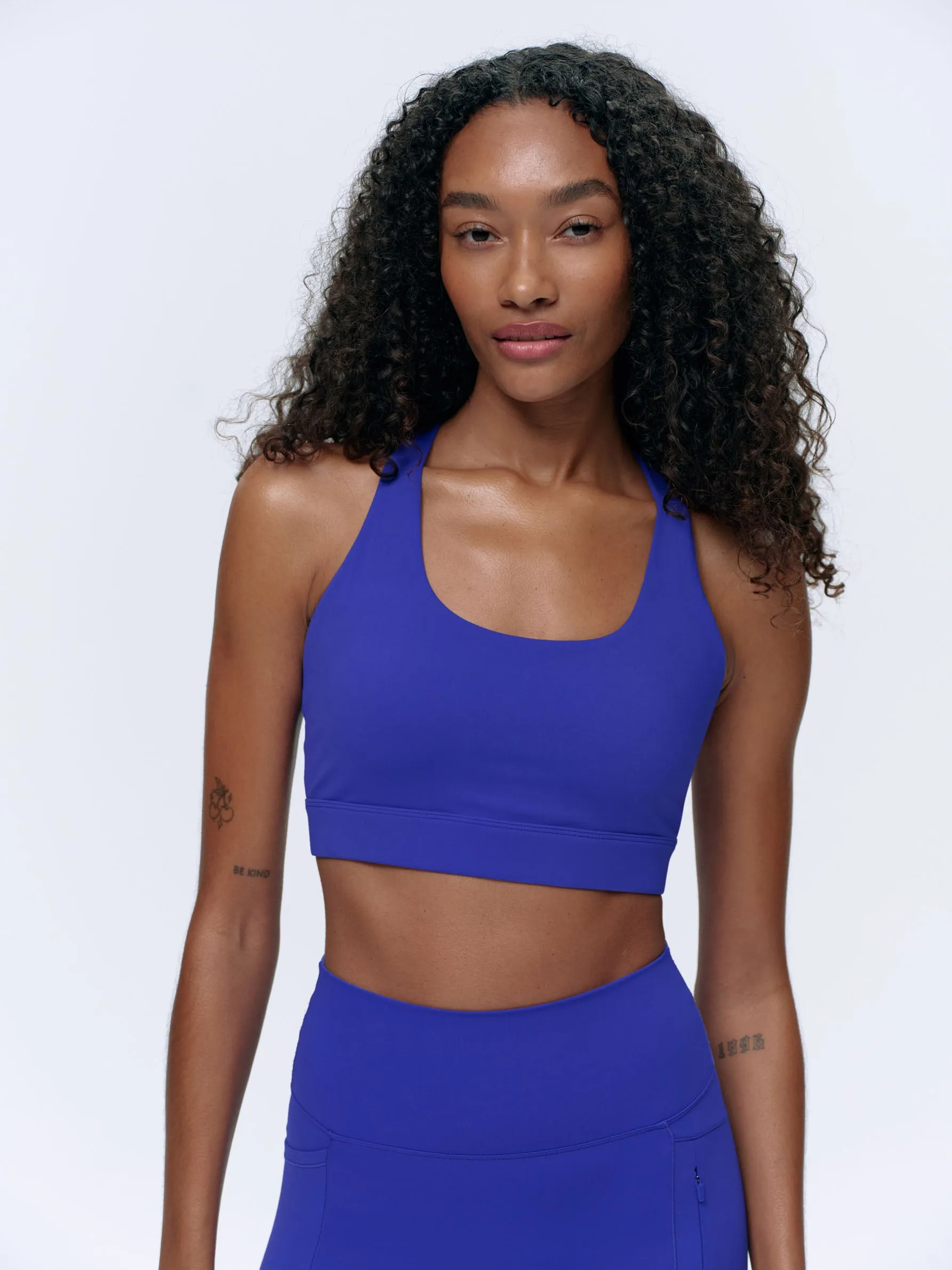 Ultimate Strappy Sports Bra - Cobalt Blue