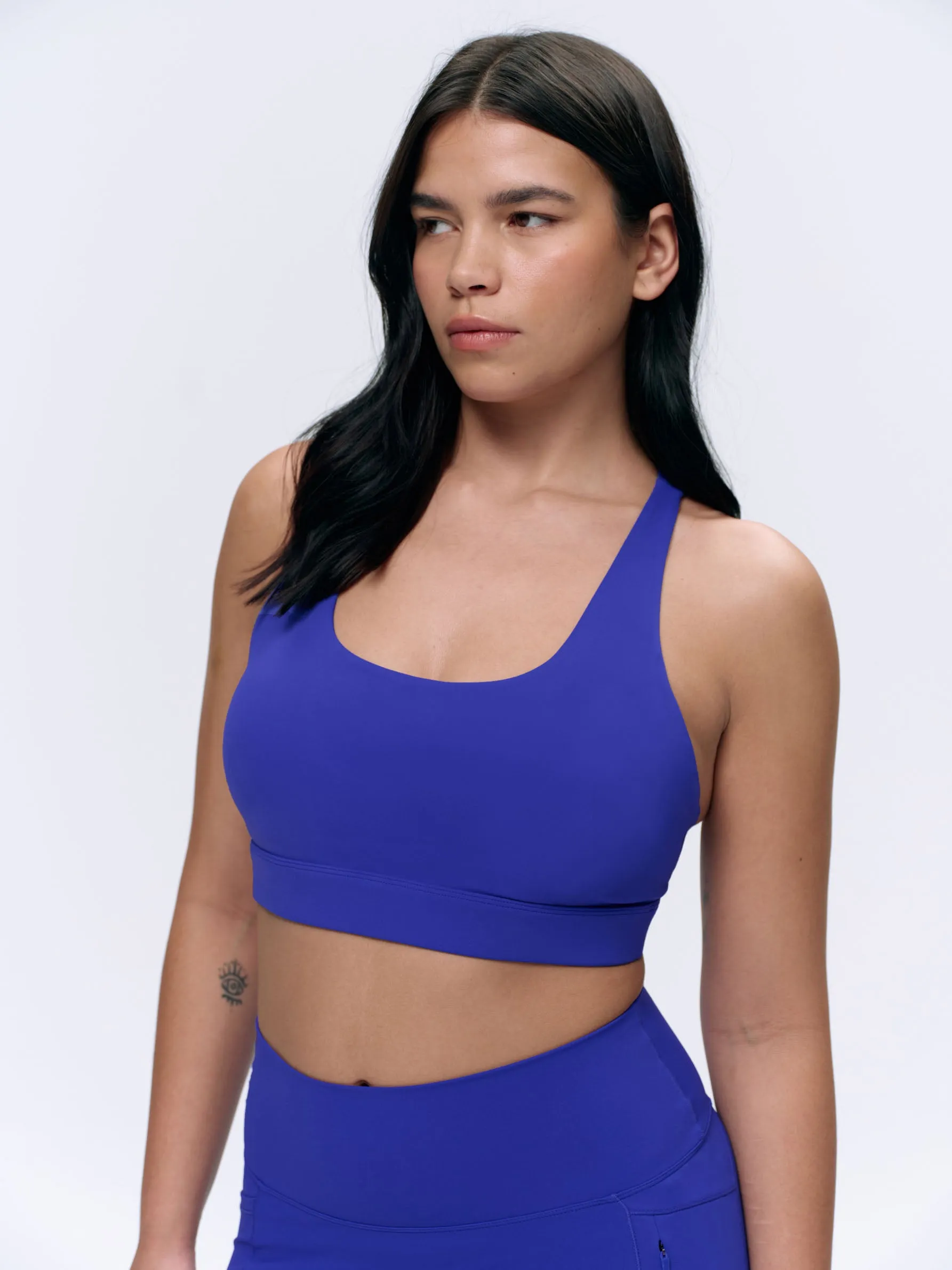 Ultimate Strappy Sports Bra - Cobalt Blue