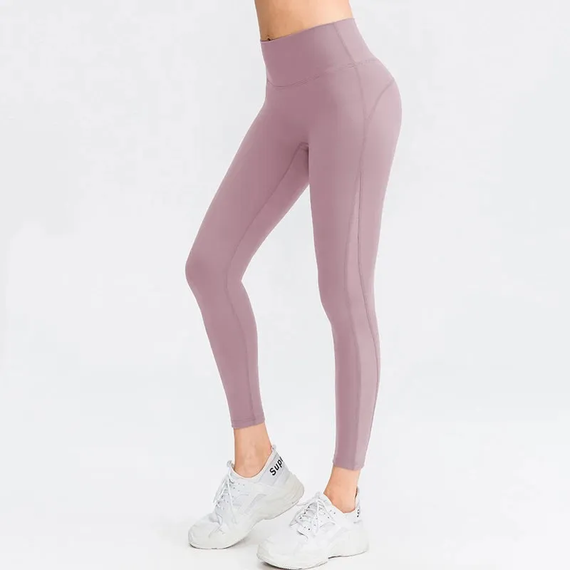 Ultra Comfort Mesh Yoga Leggings - High Waist Seamless Pants