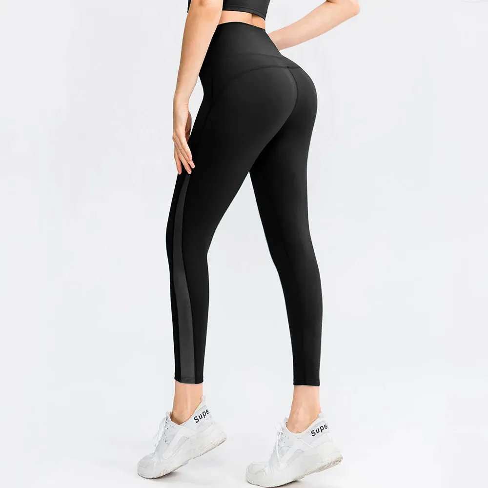 Ultra Comfort Mesh Yoga Leggings - High Waist Seamless Pants