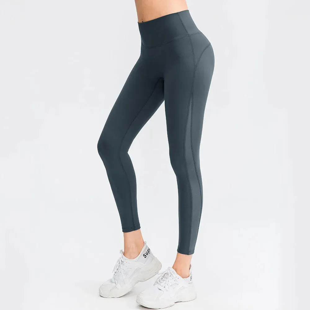 Ultra Comfort Mesh Yoga Leggings - High Waist Seamless Pants