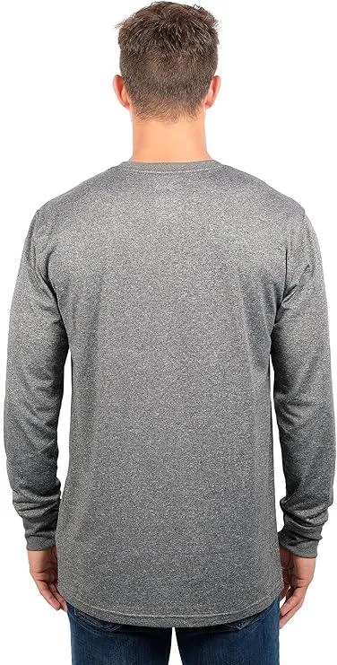 Ultra Game NBA Official Men‚Äôs Super Soft Game Day Long Sleeve T-Shirt - Unisex, Chicago Bulls|Chicago Bulls