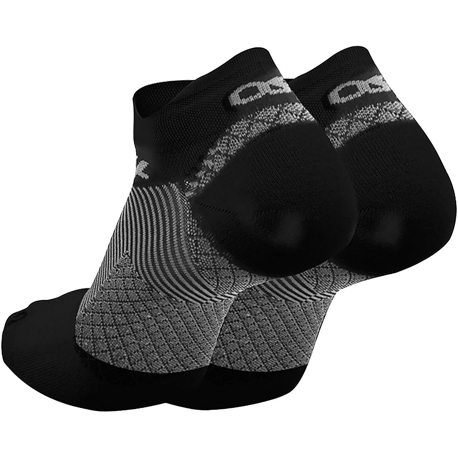 Unisex OS1st FS4 No Show Plantar Fasciitis Socks Pair