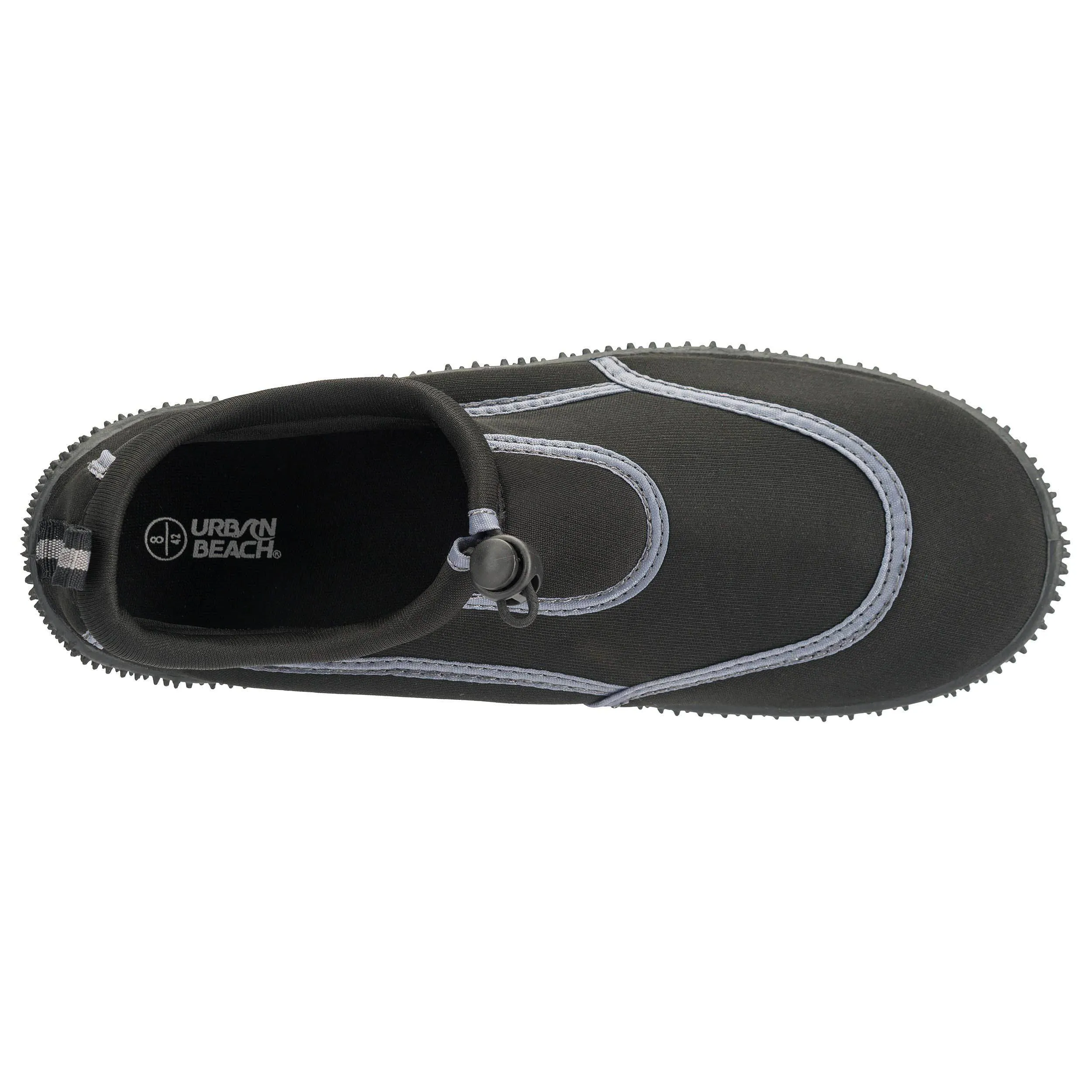 Urban Beach Mens Toggle Aqua Shoe FWR1126 -BLACK/GREY (6 - 11)