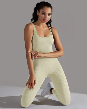 Veda Seamless Jumpsuit - Ivory
