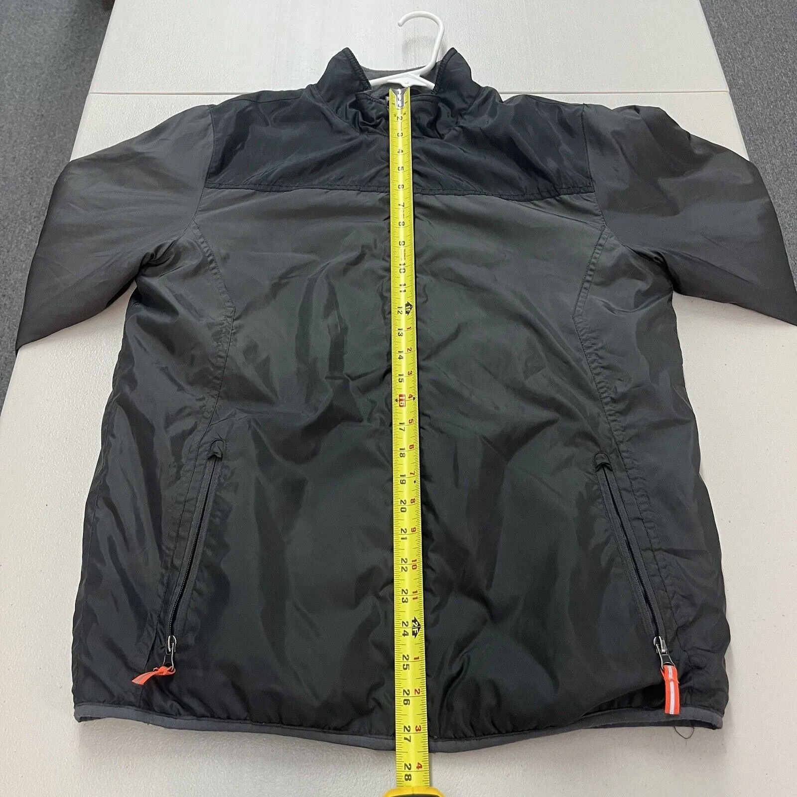Vintage 2000s Y2K Champion Fleece Jacket Coat Full Zip Up Men's XL Black