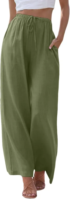 Vintage Corduroy Pants Winter Flexible Work Capris with Pockets Straight Leg Water Resistant