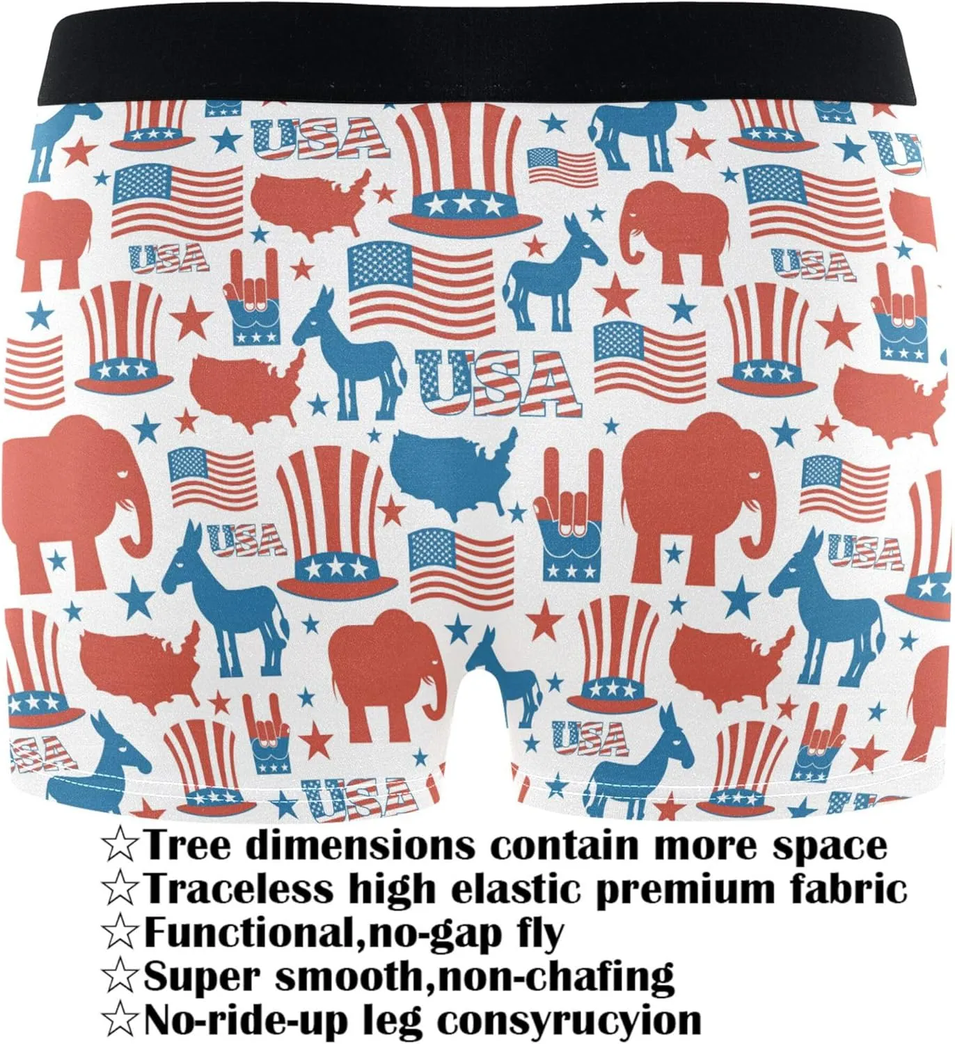 visesunny Men's Boxer Briefs Stretch Soft Lightweight Moisture-Wicking Underwear Men