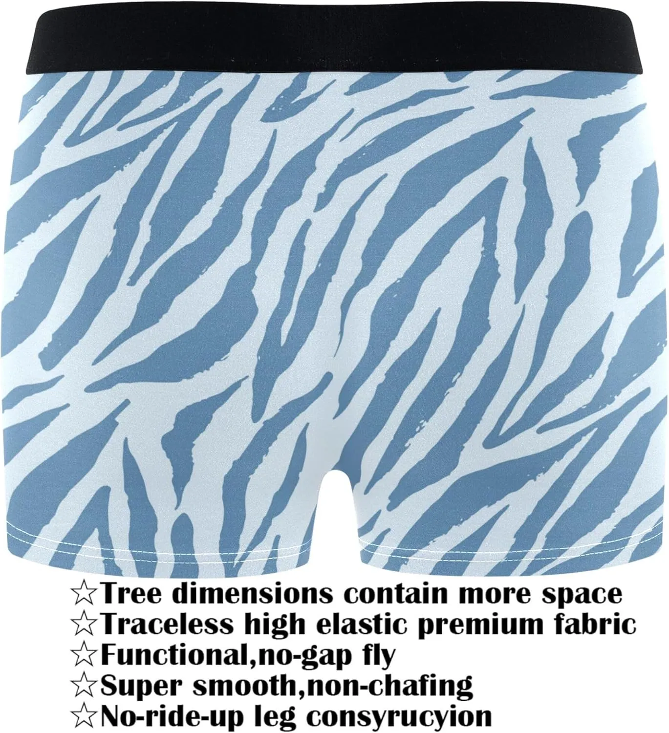 visesunny Men's Boxer Briefs Stretch Soft Lightweight Moisture-Wicking Underwear Men