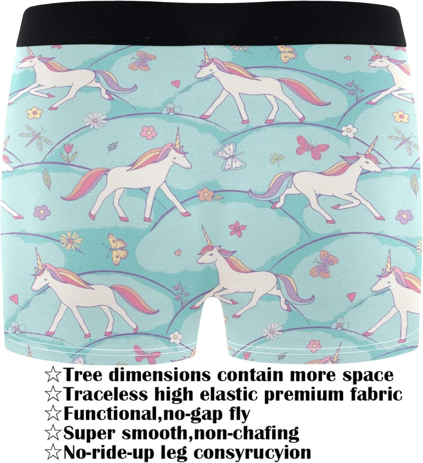 visesunny Men's Boxer Briefs Stretch Soft Lightweight Moisture-Wicking Underwear Men