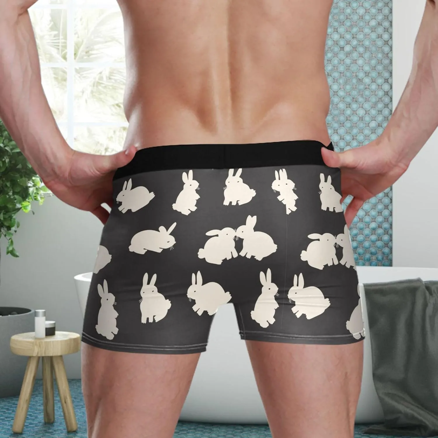 visesunny Men's Boxer Briefs Stretch Soft Lightweight Moisture-Wicking Underwear Men