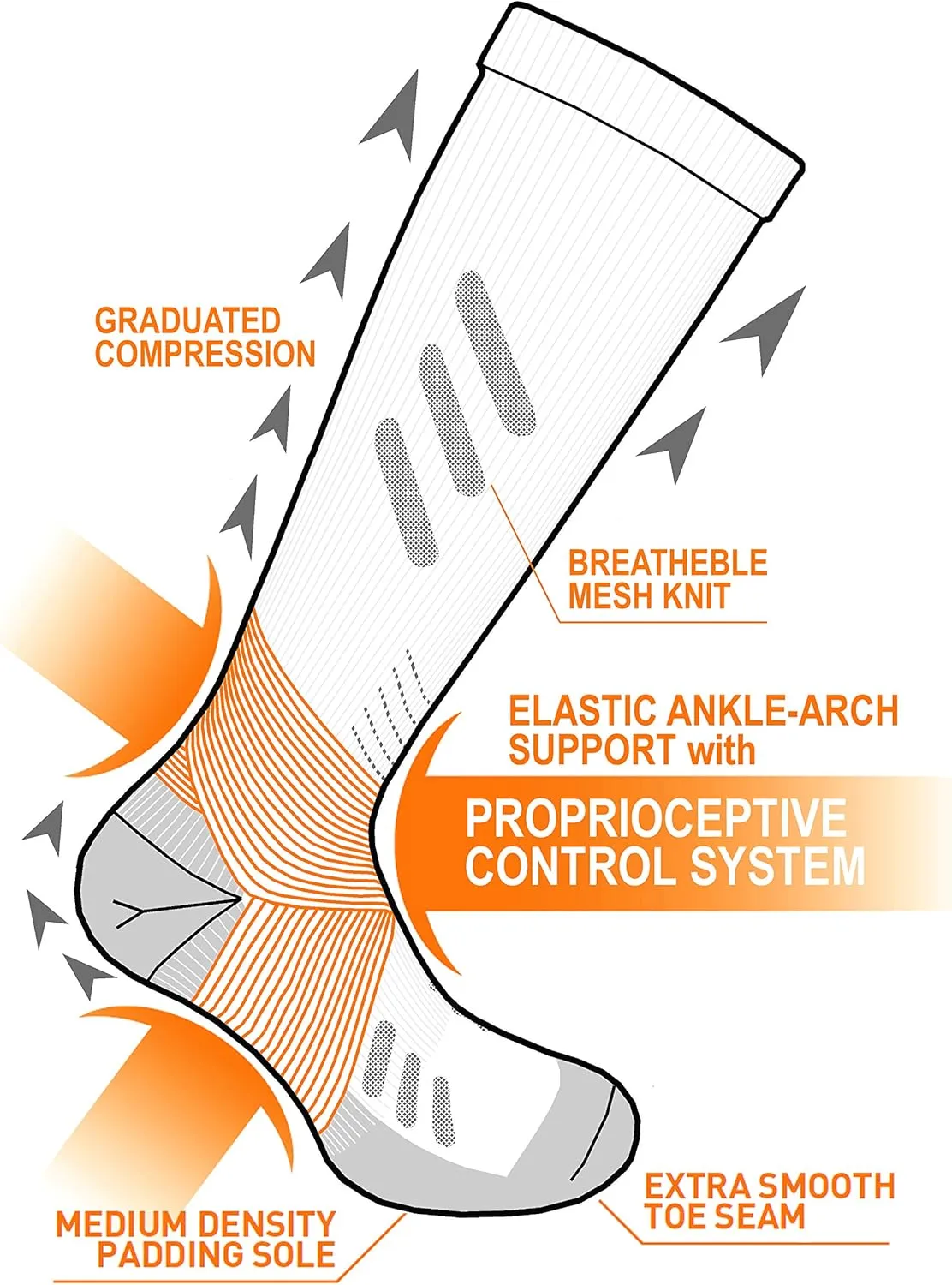 Vitalsox Sports & Outdoor Equilibrium Compression Socks