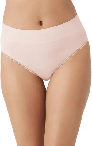 Wacoal Women's Feeling Flexible Seamless Hi-Cut Panty