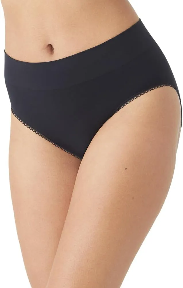 Wacoal Women's Feeling Flexible Seamless Hi-Cut Panty