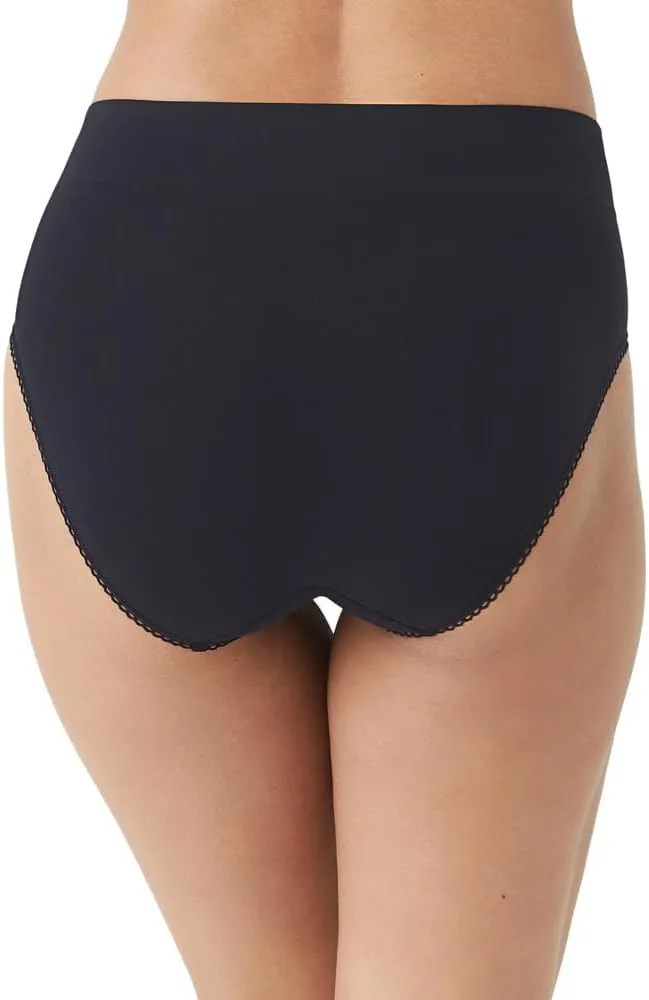 Wacoal Women's Feeling Flexible Seamless Hi-Cut Panty