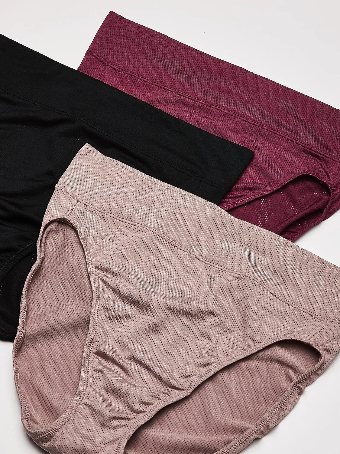 Warner's Women's Allover Breathable Hi-Cut Panty