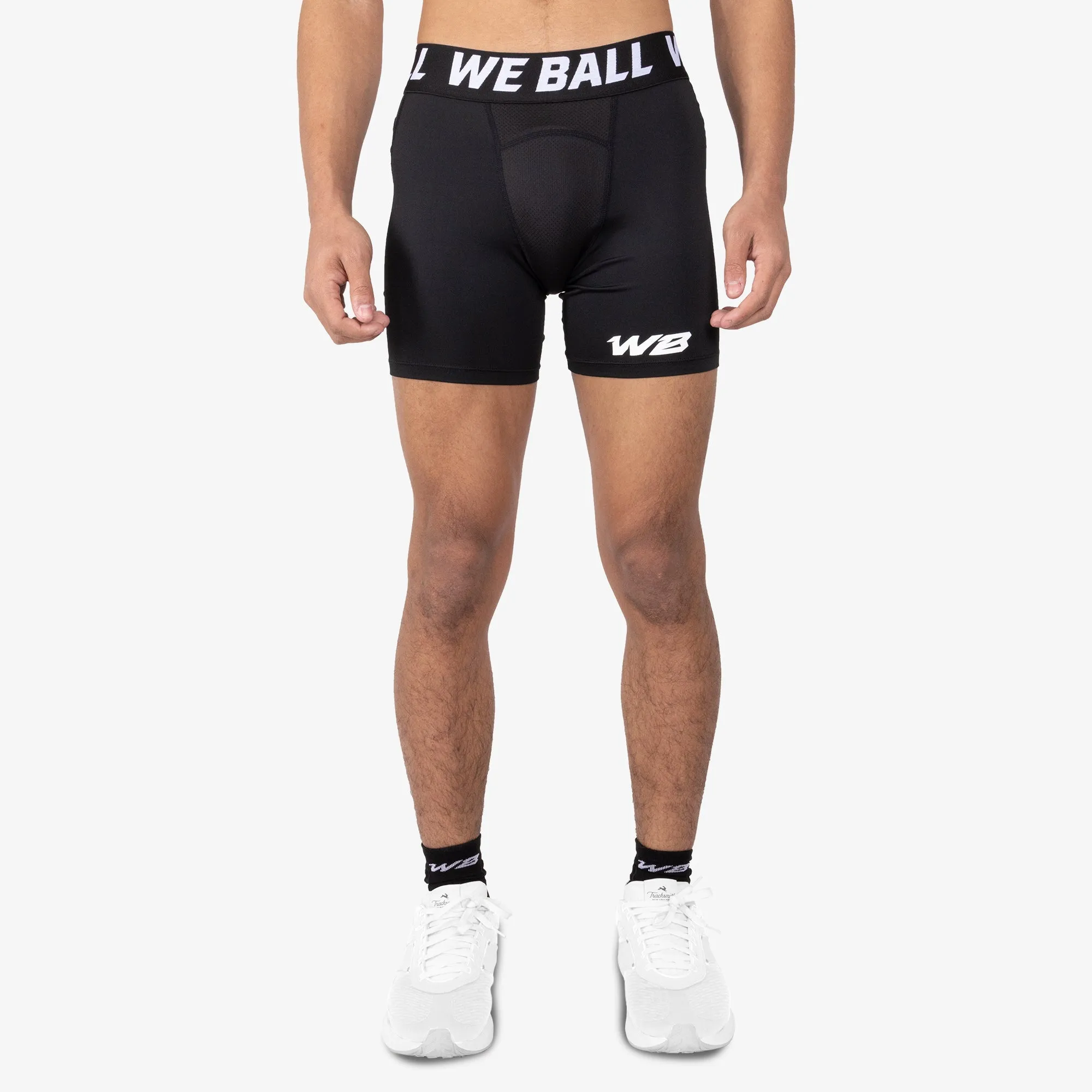 WBTECH™ COMPRESSION SHORTS 6" (BLACK)