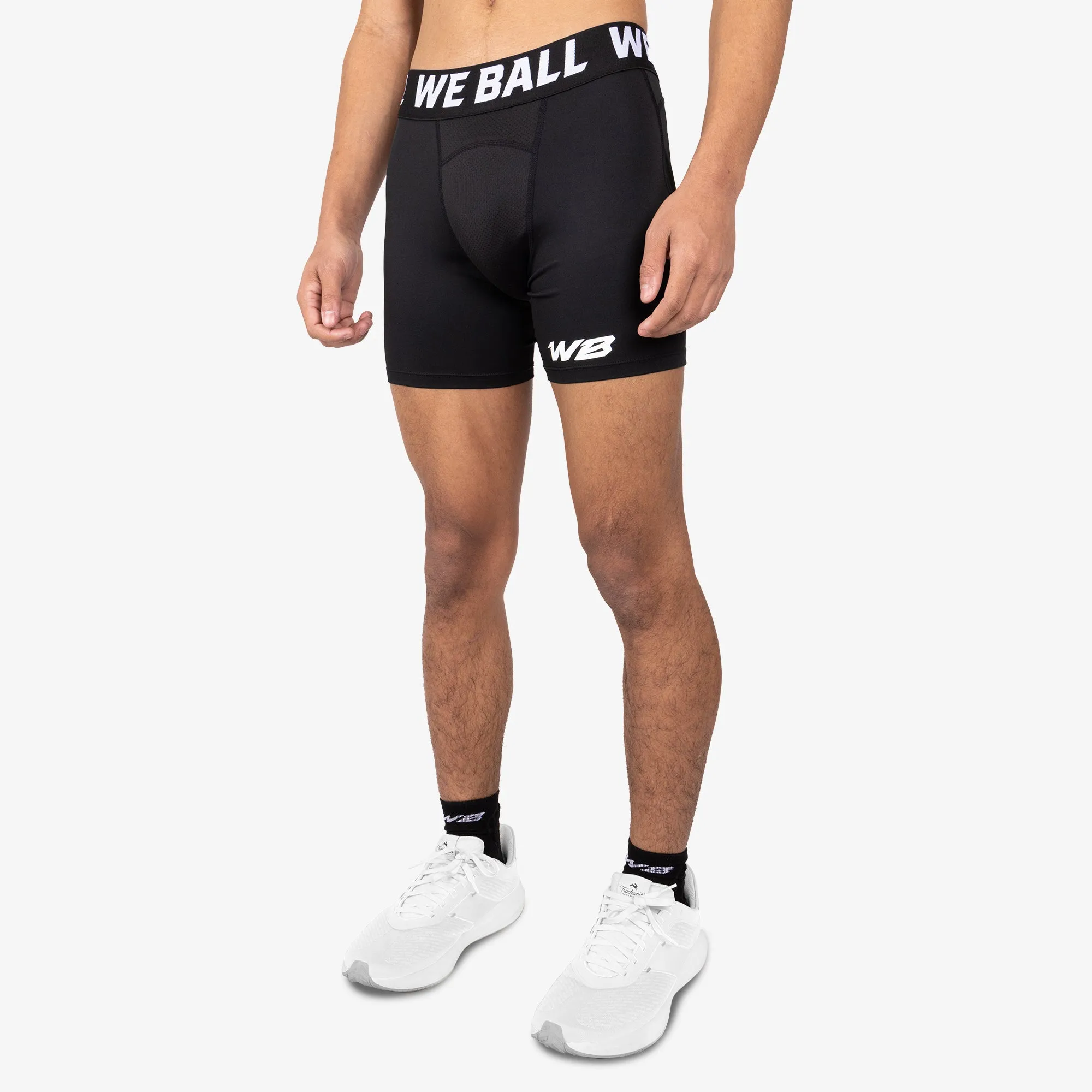WBTECH™ COMPRESSION SHORTS 6" (BLACK)