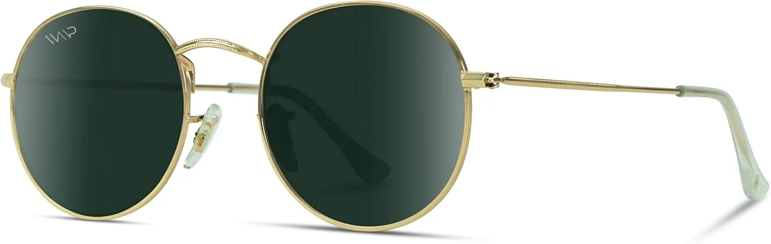 WearMe Pro - Reflective Lens Round Trendy Sunglasses