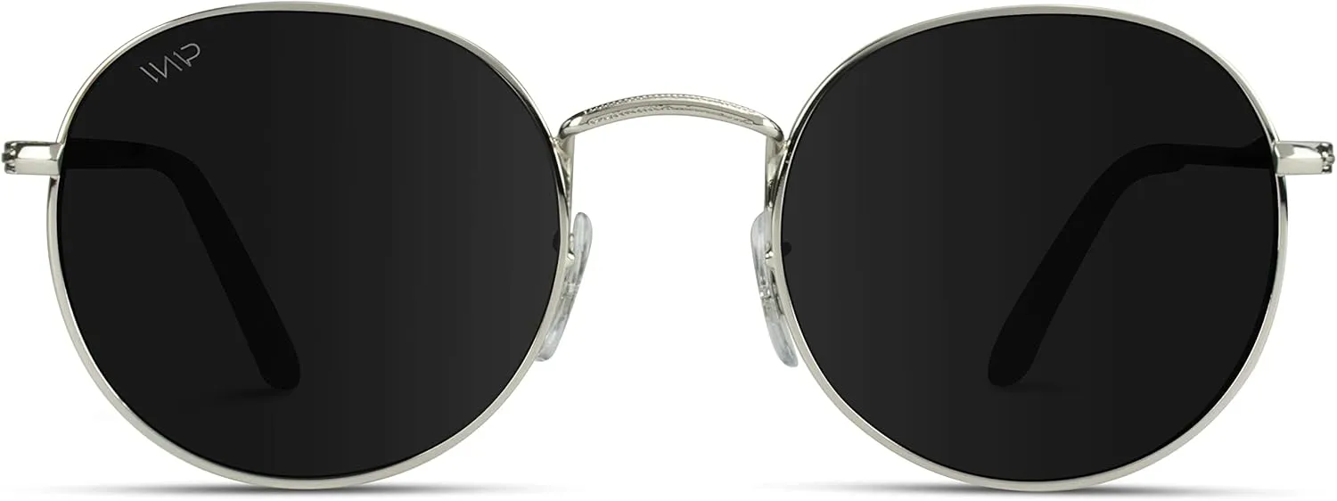 WearMe Pro - Reflective Lens Round Trendy Sunglasses