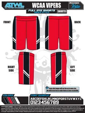 Wesley Chapel Basketball Full dye shorts