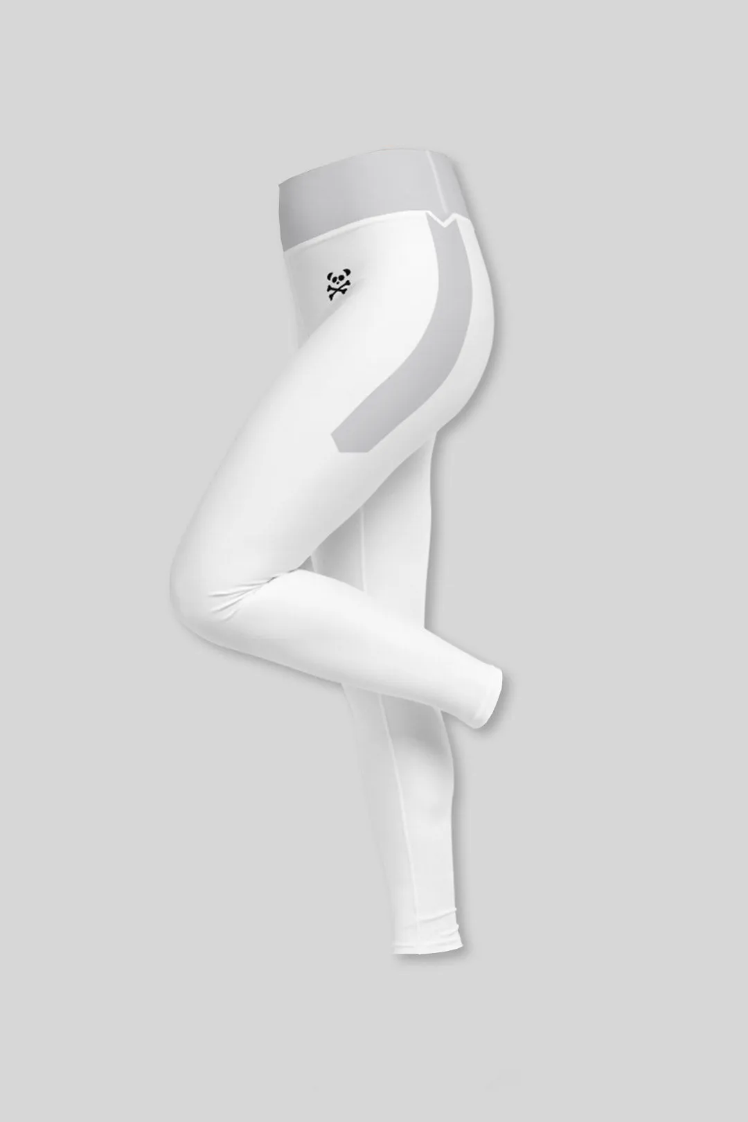 White Bougie Yoga Leggings