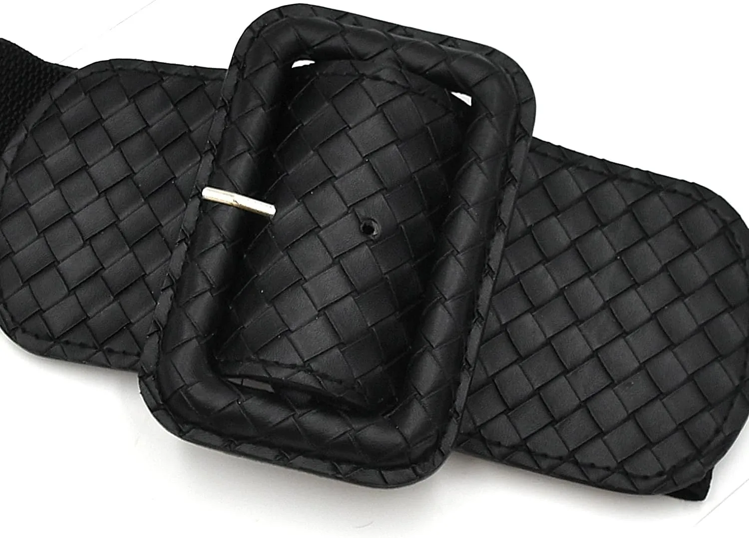 Wide Stretchy Belt for Women, Fashion Elastic Belts Ladies Waist Belt Stretchy Cinch Belts Waistband for Dresses