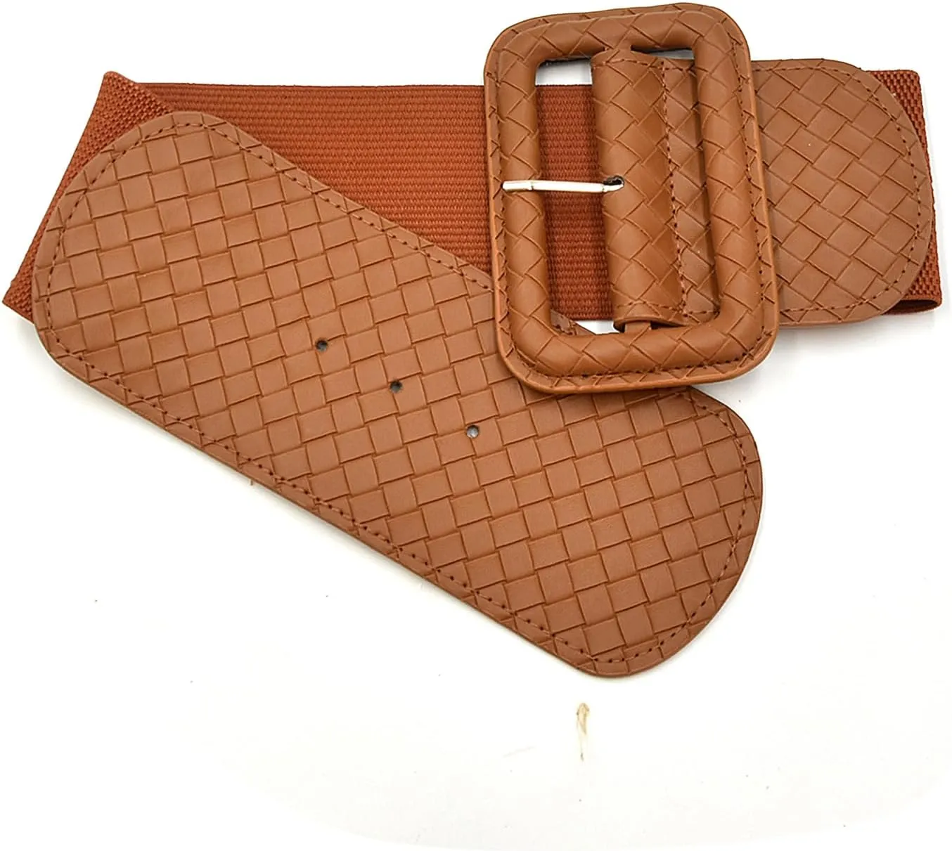 Wide Stretchy Belt for Women, Fashion Elastic Belts Ladies Waist Belt Stretchy Cinch Belts Waistband for Dresses
