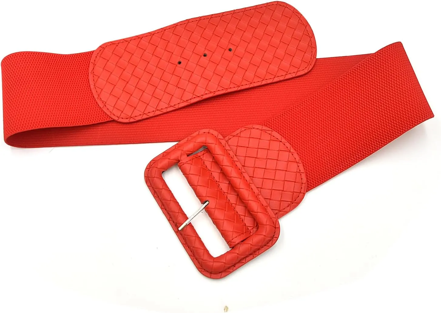 Wide Stretchy Belt for Women, Fashion Elastic Belts Ladies Waist Belt Stretchy Cinch Belts Waistband for Dresses