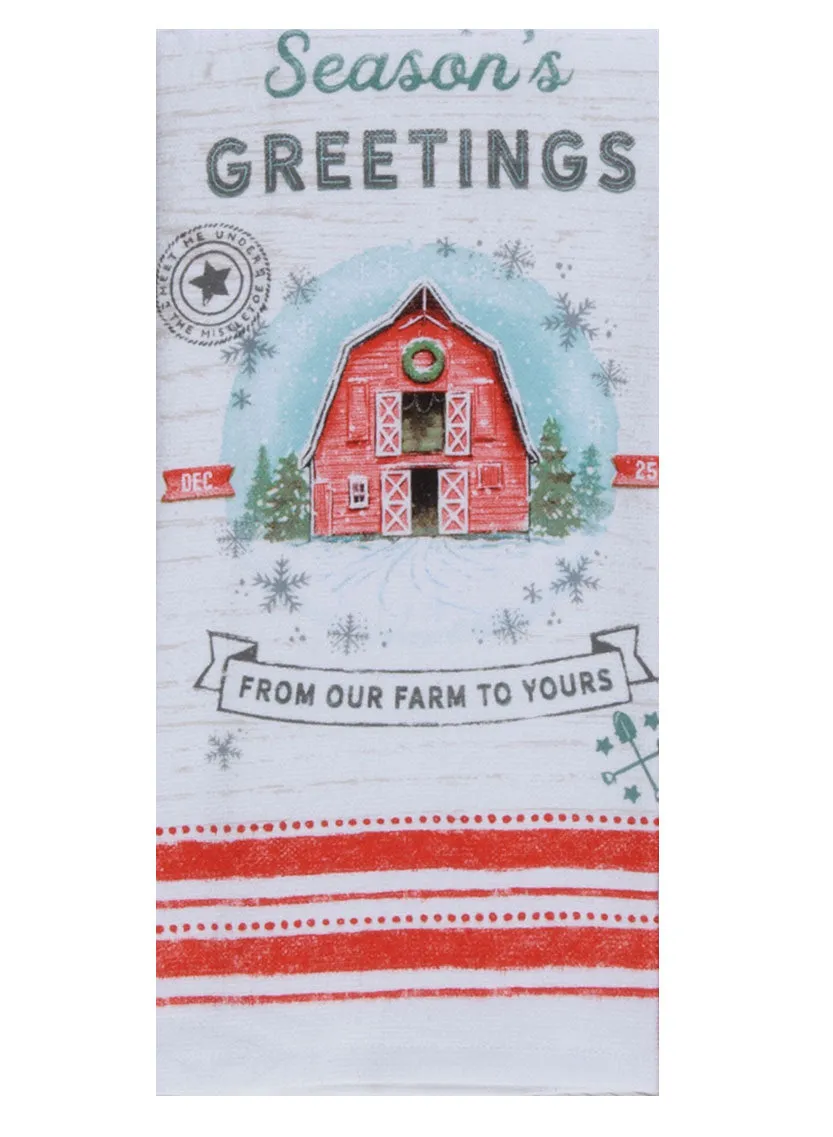 Winter Barn Dual Purpose Towel