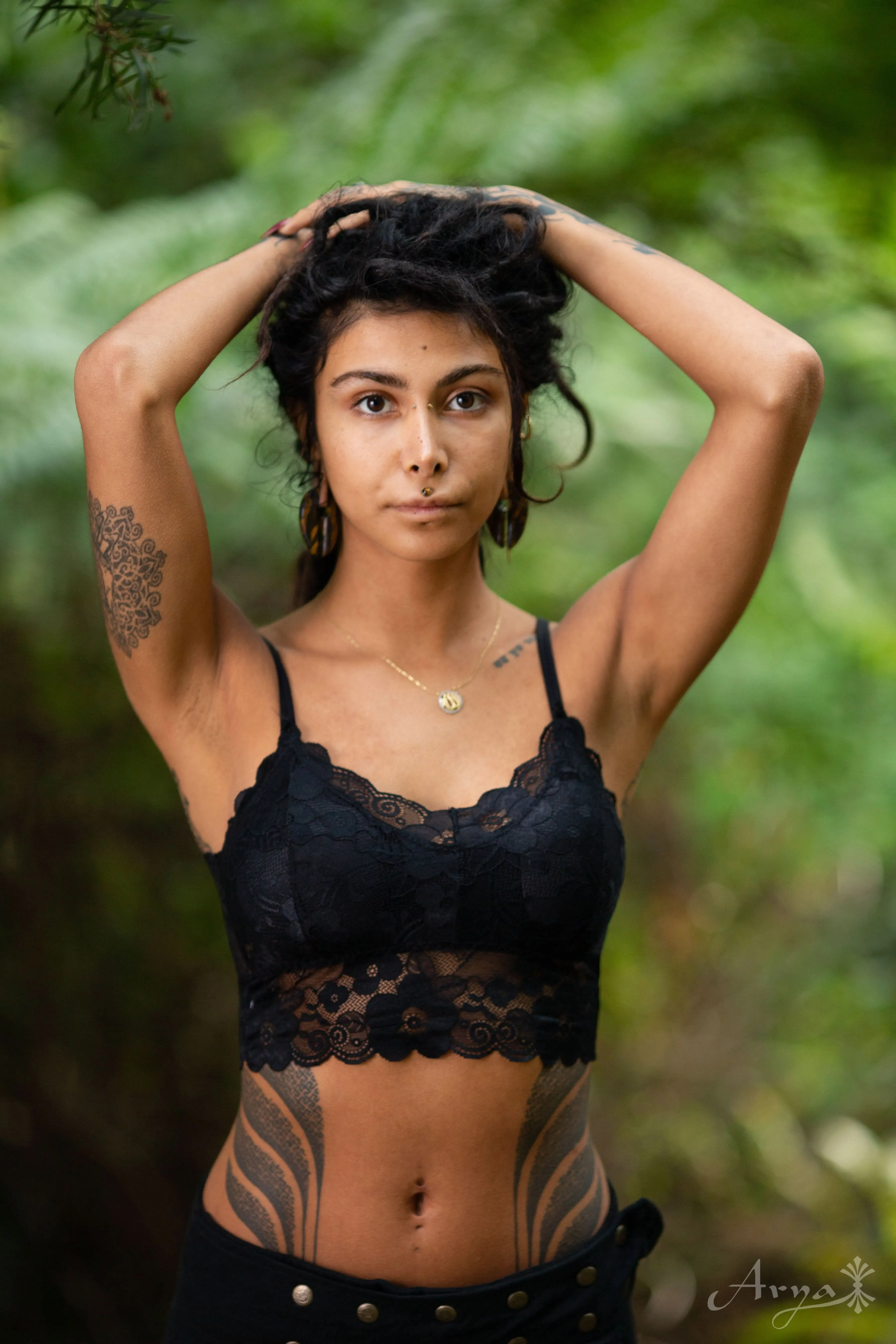 Wireless Lace Burlesque Bra - Wholesale