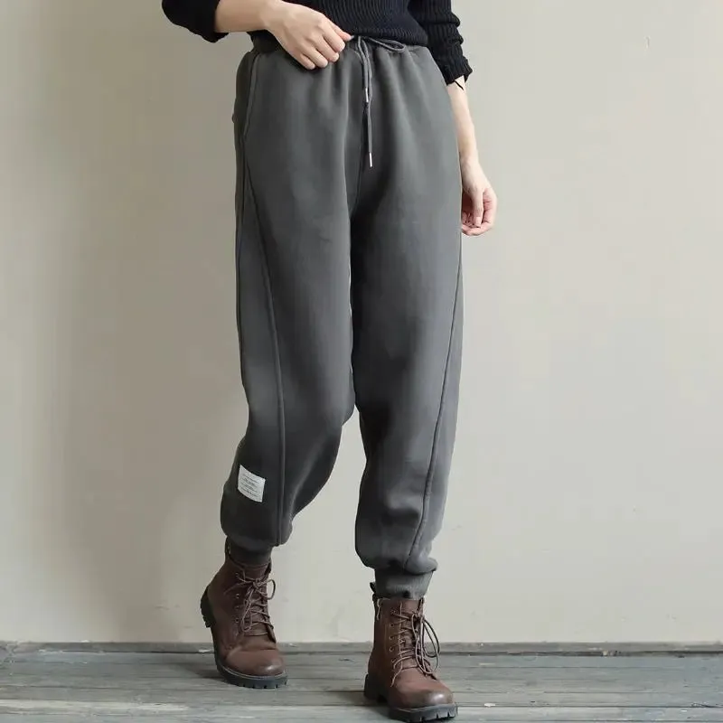 Woman Trousers Cotton Sports Pants Baggy Korean Fashion Sweatpants