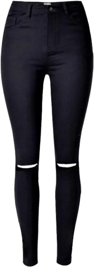 Women High Waist Jeans