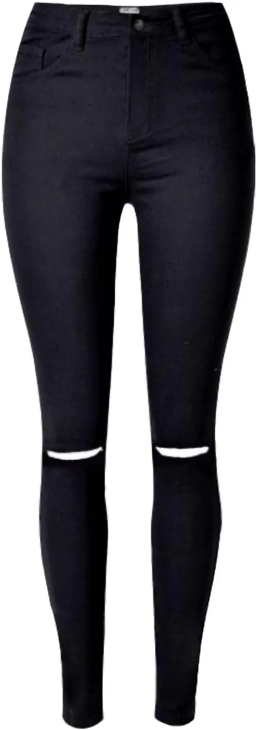 Women High Waist Jeans