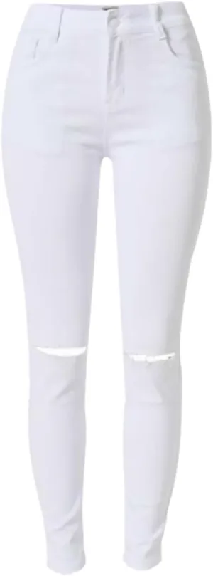 Women High Waist Jeans