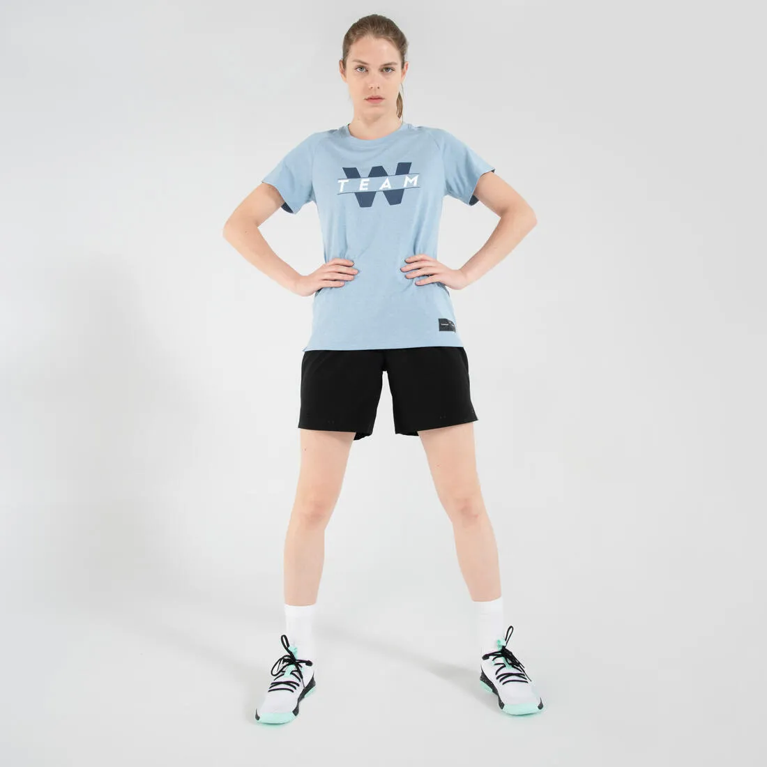 Women's Basketball Shorts SH500 - Black