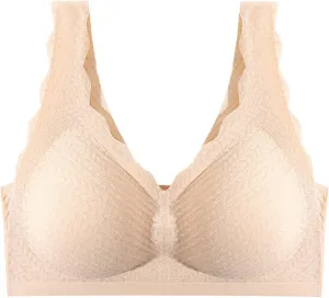 Women's Breathable Cool Liftup Air Bra Wireless Cooling Comfort Breathable Bra No Underwire Seamless Wireless Bra