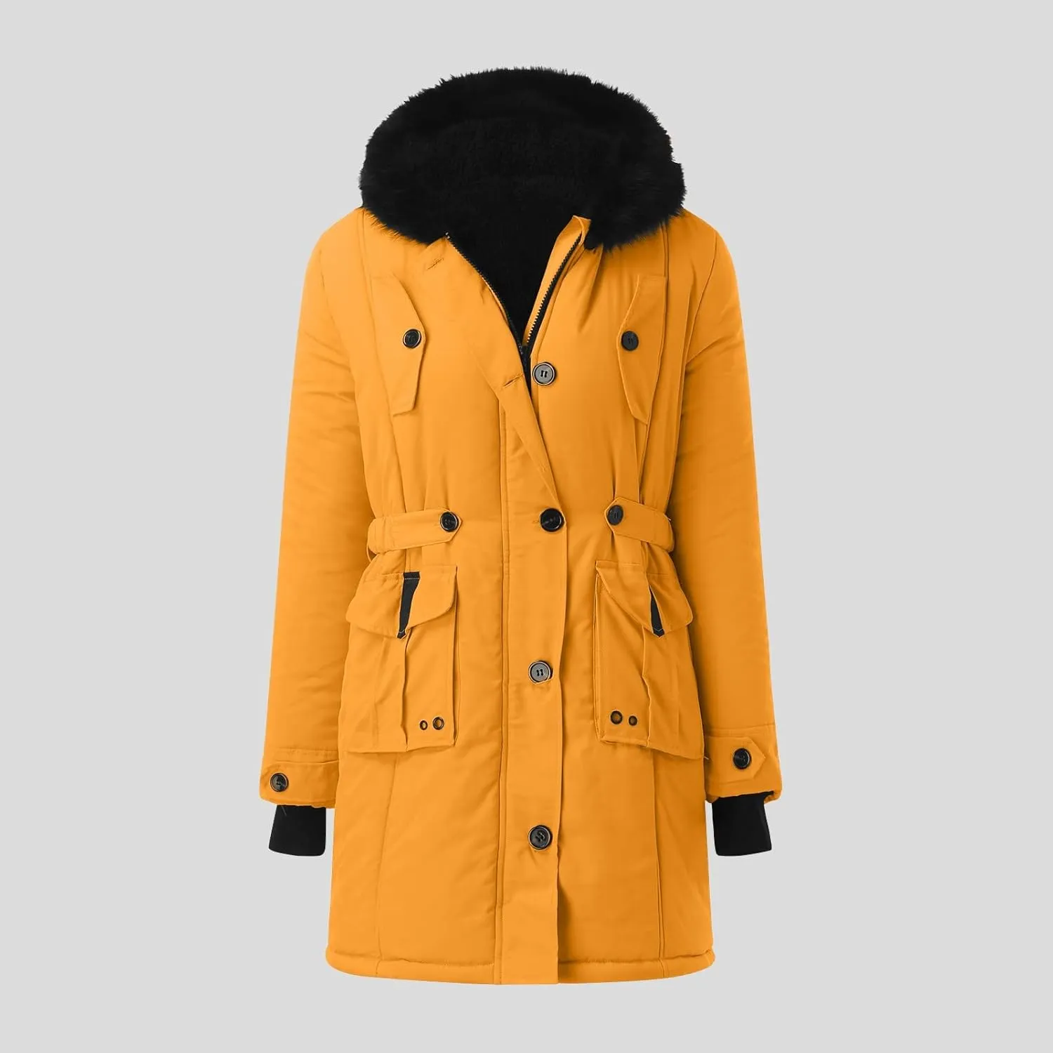 Womens Causal Lightweight Jacket Overcoat Casual Winter Slim Women'S Coat Womens Oversized Lightweight Puffer