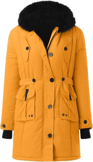 Womens Causal Lightweight Jacket Overcoat Casual Winter Slim Women'S Coat Womens Oversized Lightweight Puffer