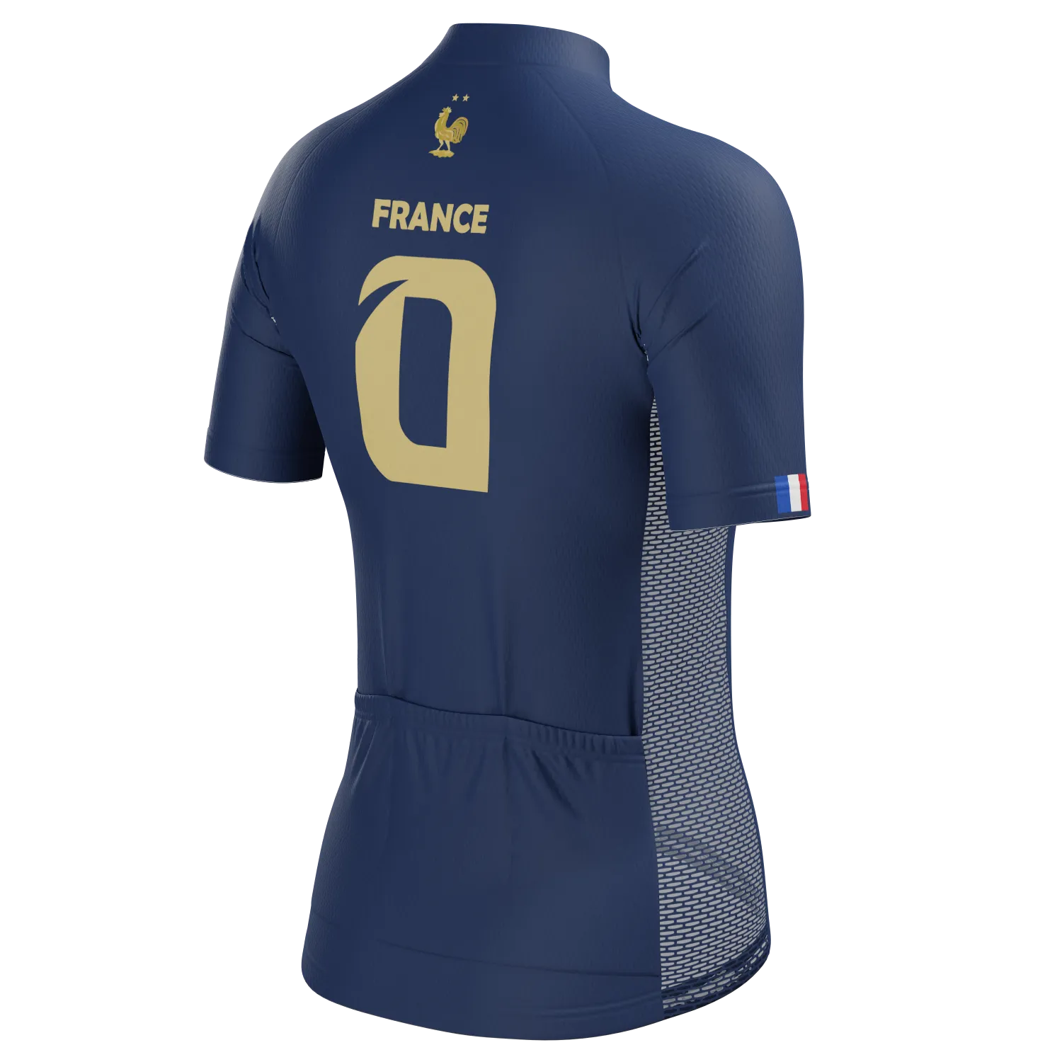 Women's France Soccer Short Sleeve Cycling Jersey
