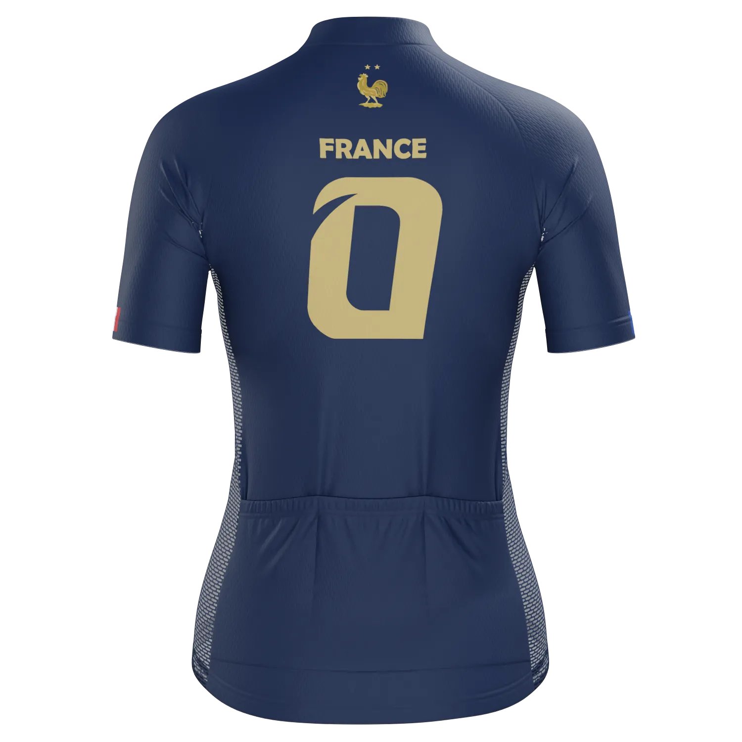 Women's France Soccer Short Sleeve Cycling Jersey