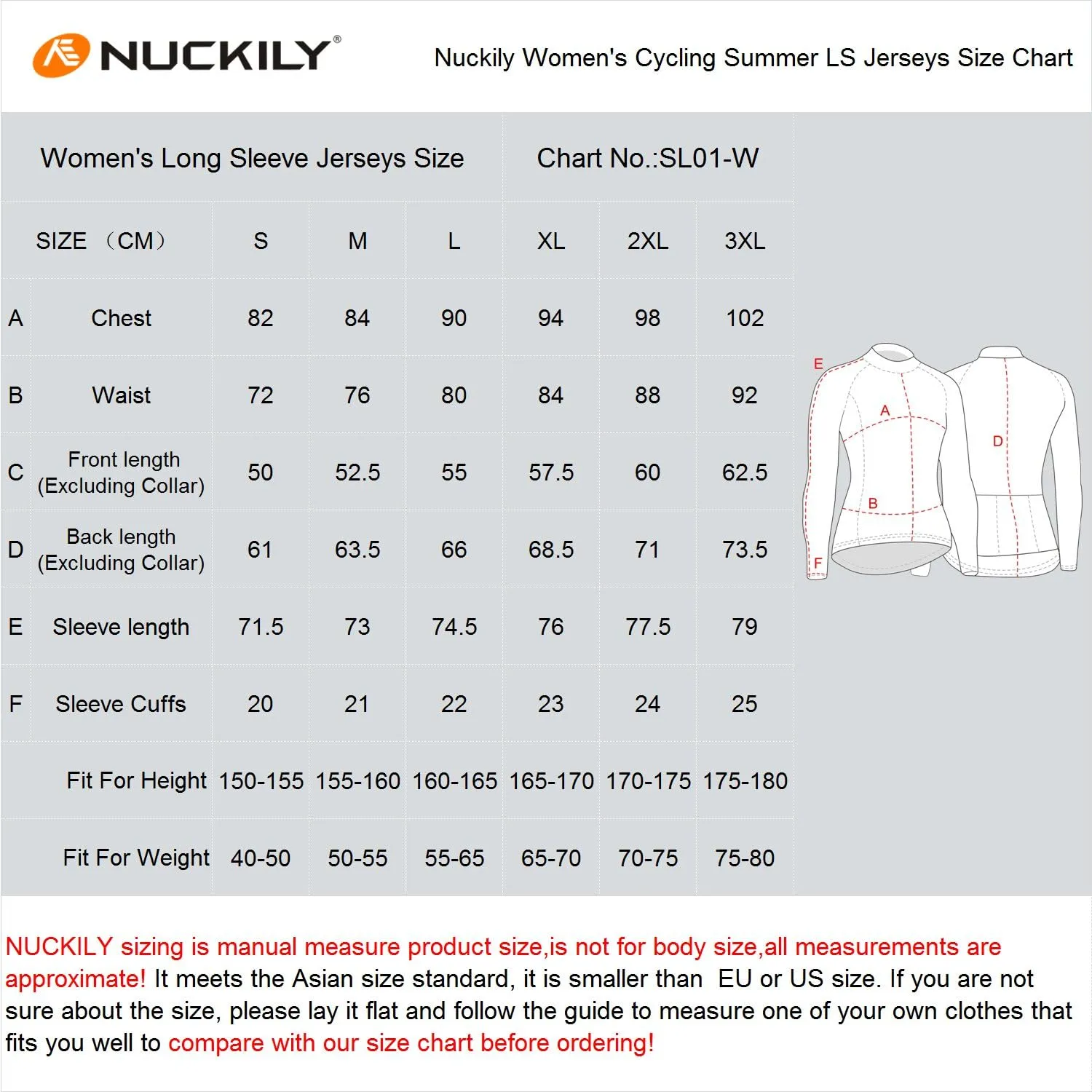 Women's Long Sleeve Cycling Jersey Bike Shirt Quick Dry Breathable Bicycle Clothing Bike Top with 4 Pockets