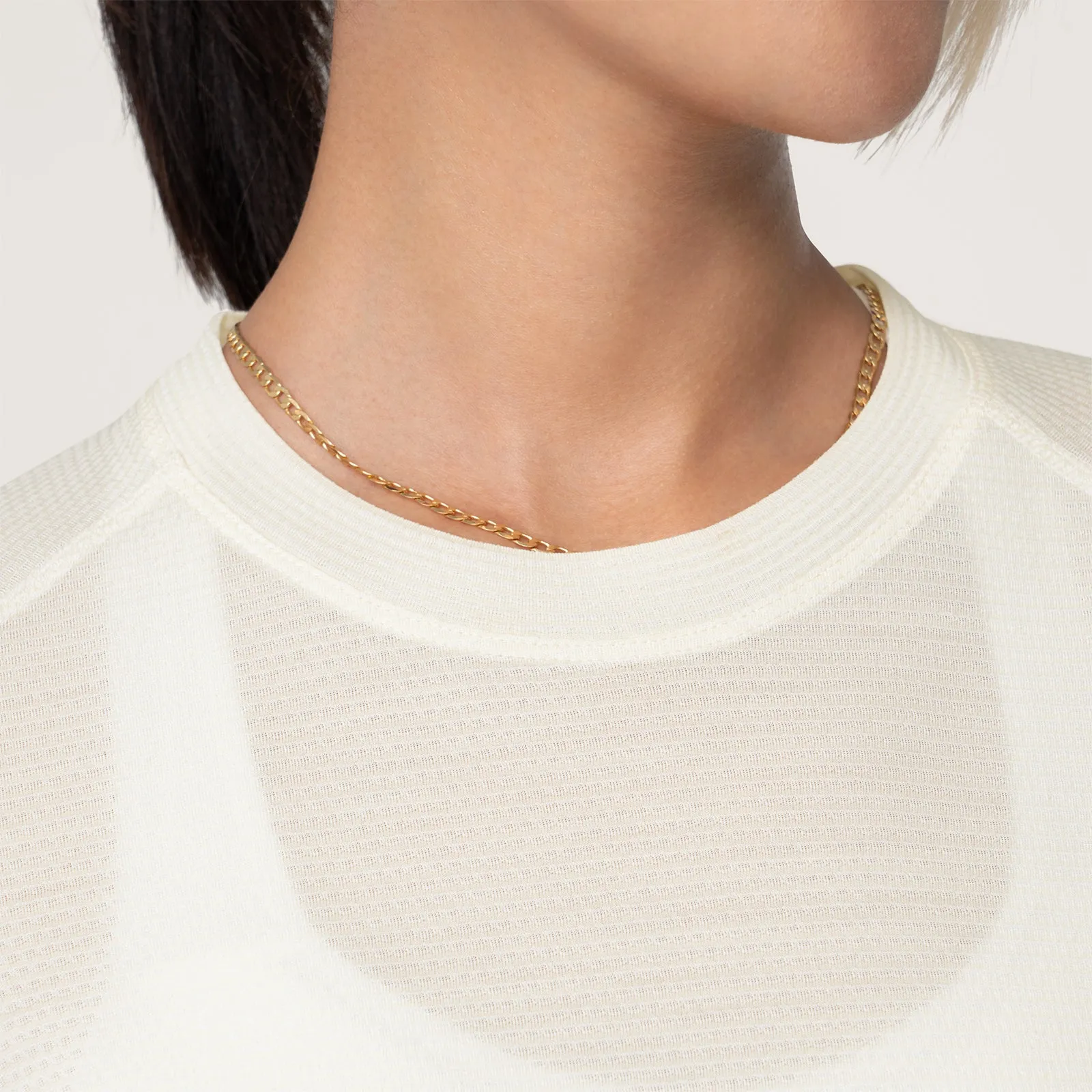 Women's Natural Run Tee - Natural White