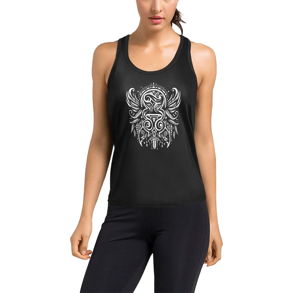 Women's Racerback Tank Top (Model T60)