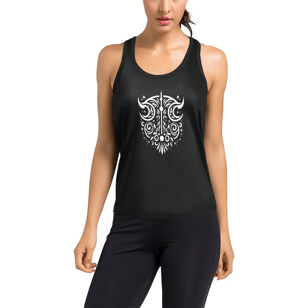 Women's Racerback Tank Top (Model T60)